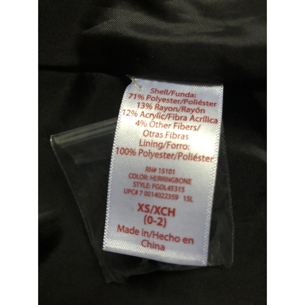 Faded Glory Women’s Pea Coat XS - Picture 4 of 6